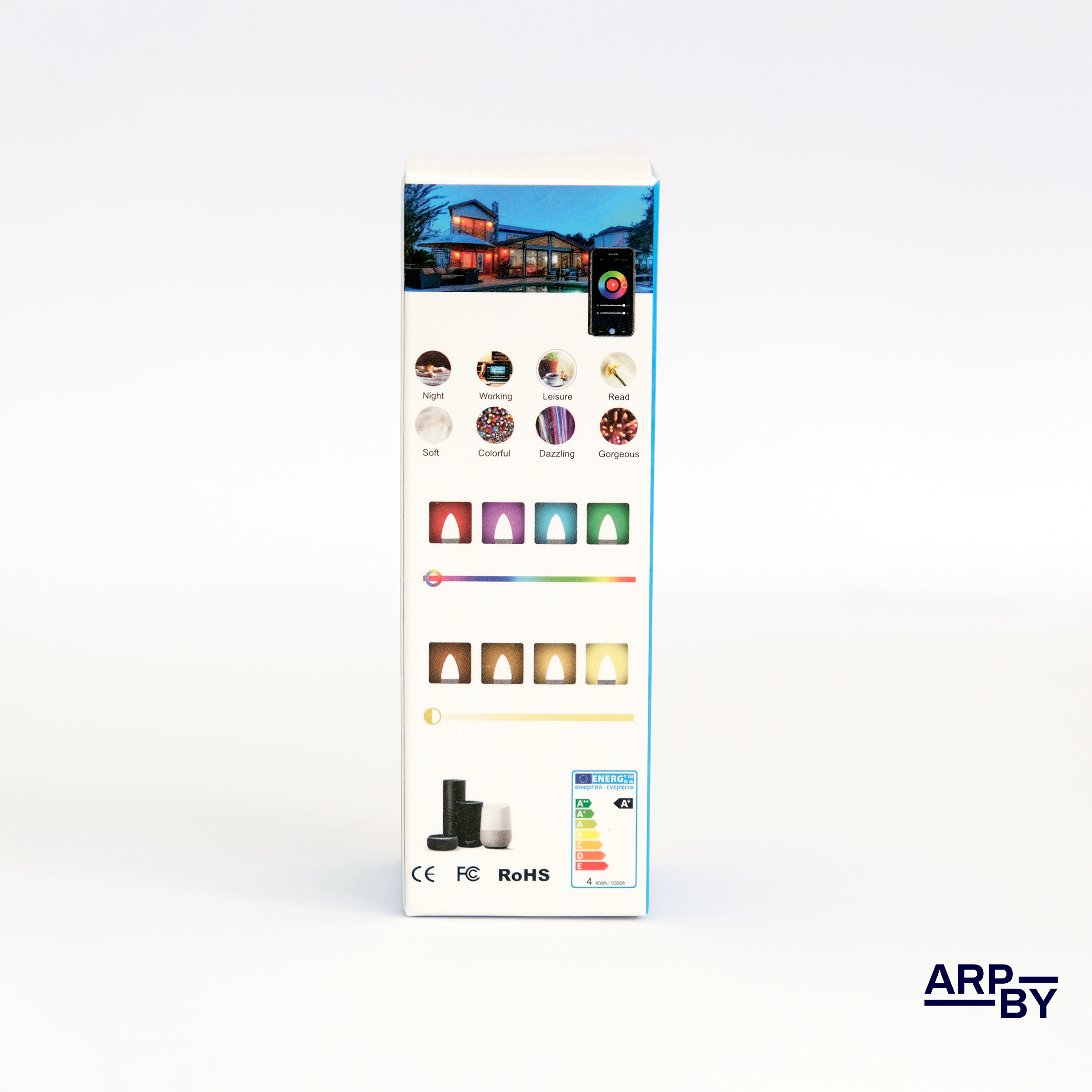 Lâmpada Inteligente Wifi E14 GU10 RGBW 5W Lâmpada Inteligente Wifi E14 GU10 RGBW 5W